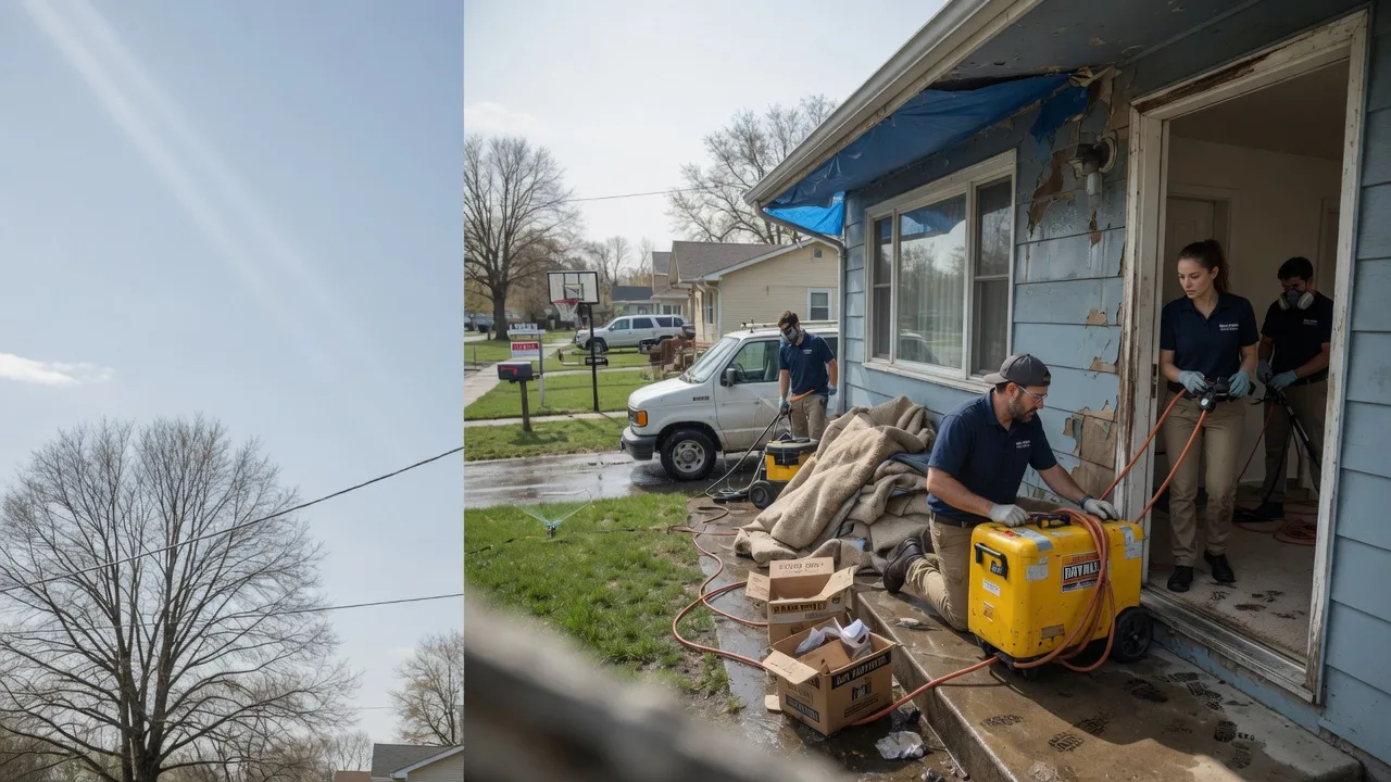 Basement Flood Cleanup in Depauw, IN near me